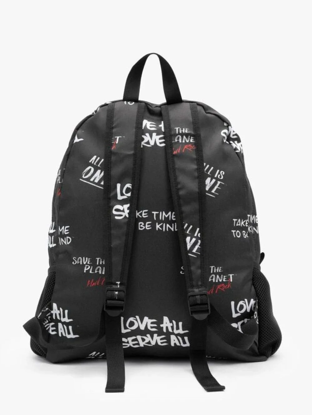 Hard Rock Cafe Love All Serve All Graffiti Packable Backpack